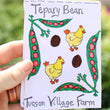 Tepary Bean Seeds With Custom Packet